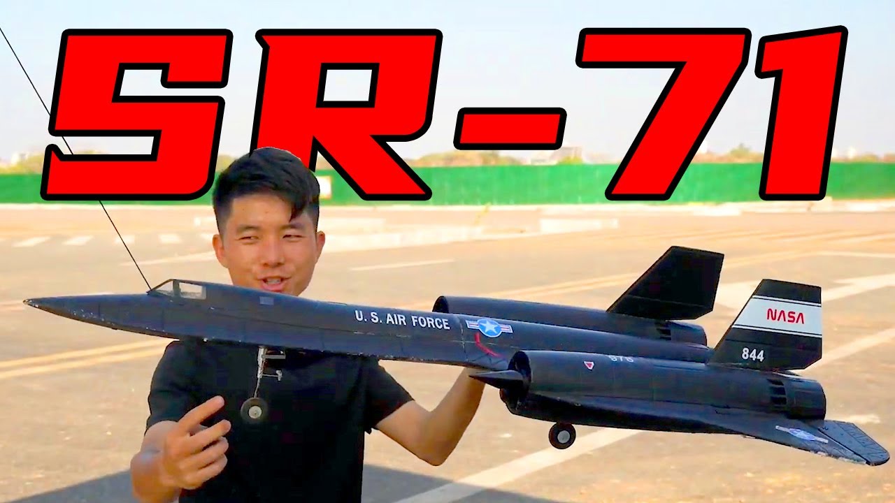 Самый быстрый самолет в мире! Лётные испытания модели SR-71 Black Bird и крушение丨魔界造物