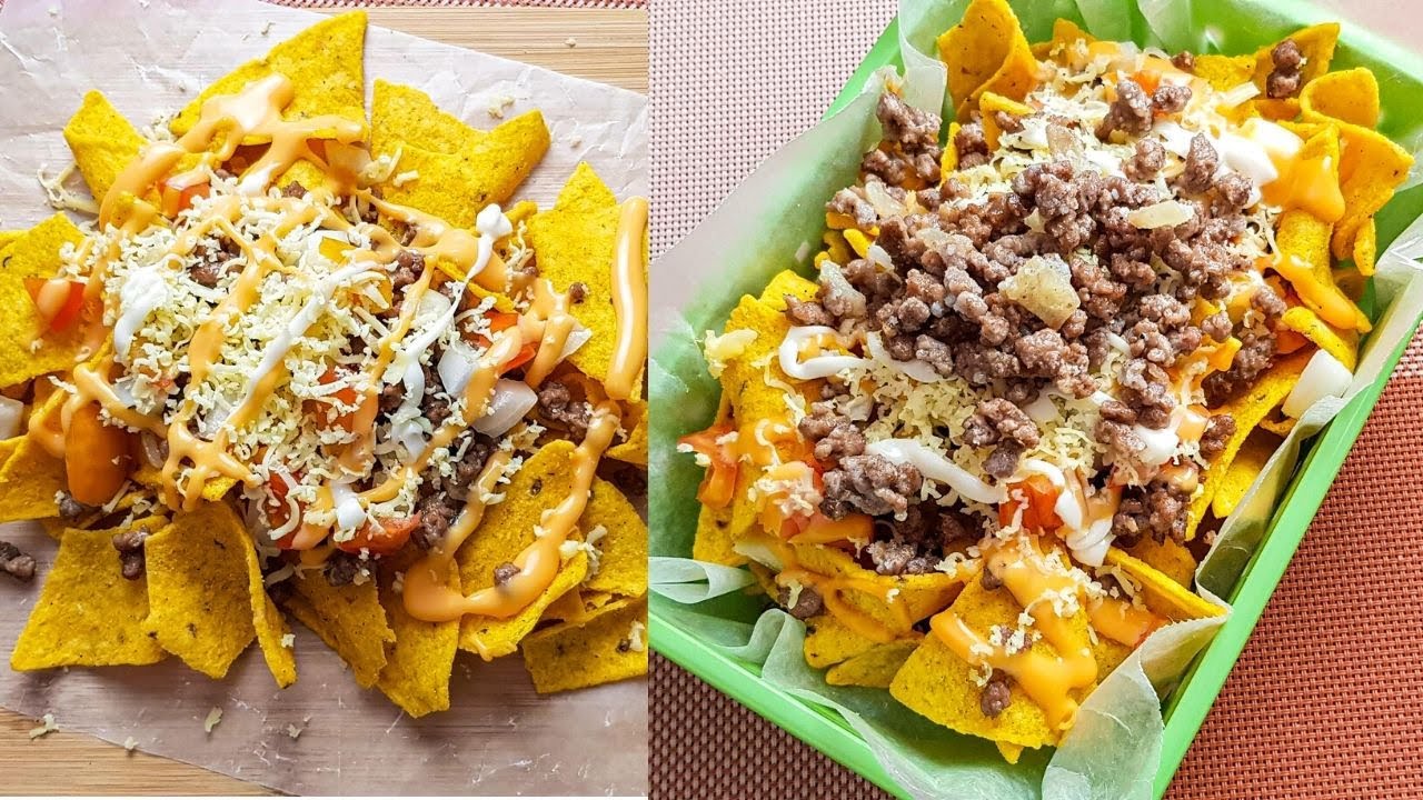 How To Make Nachos ( Easy Nachos At Home ) - Nachos Recipes - English