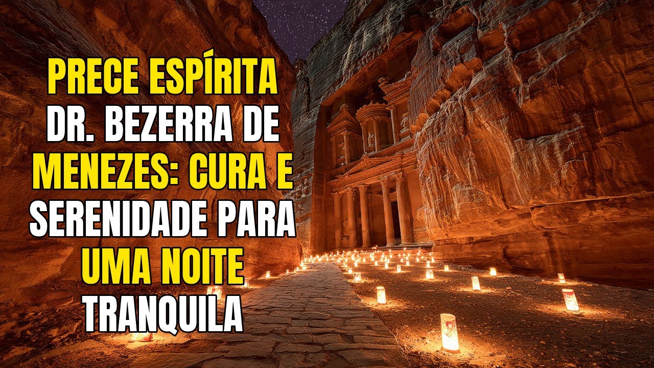 Prece Espírita Dr. Bezerra de Menezes: Cura e Serenidade Para Uma Noite Tranquila
