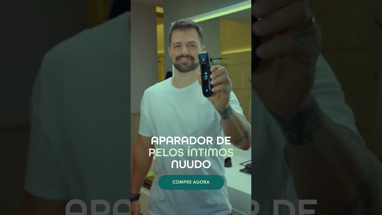 Aparar a regi&atilde;o &iacute;ntima sem medo? Agora d&aacute;! Conhe&ccedil;a o Aparador da NUUDO.