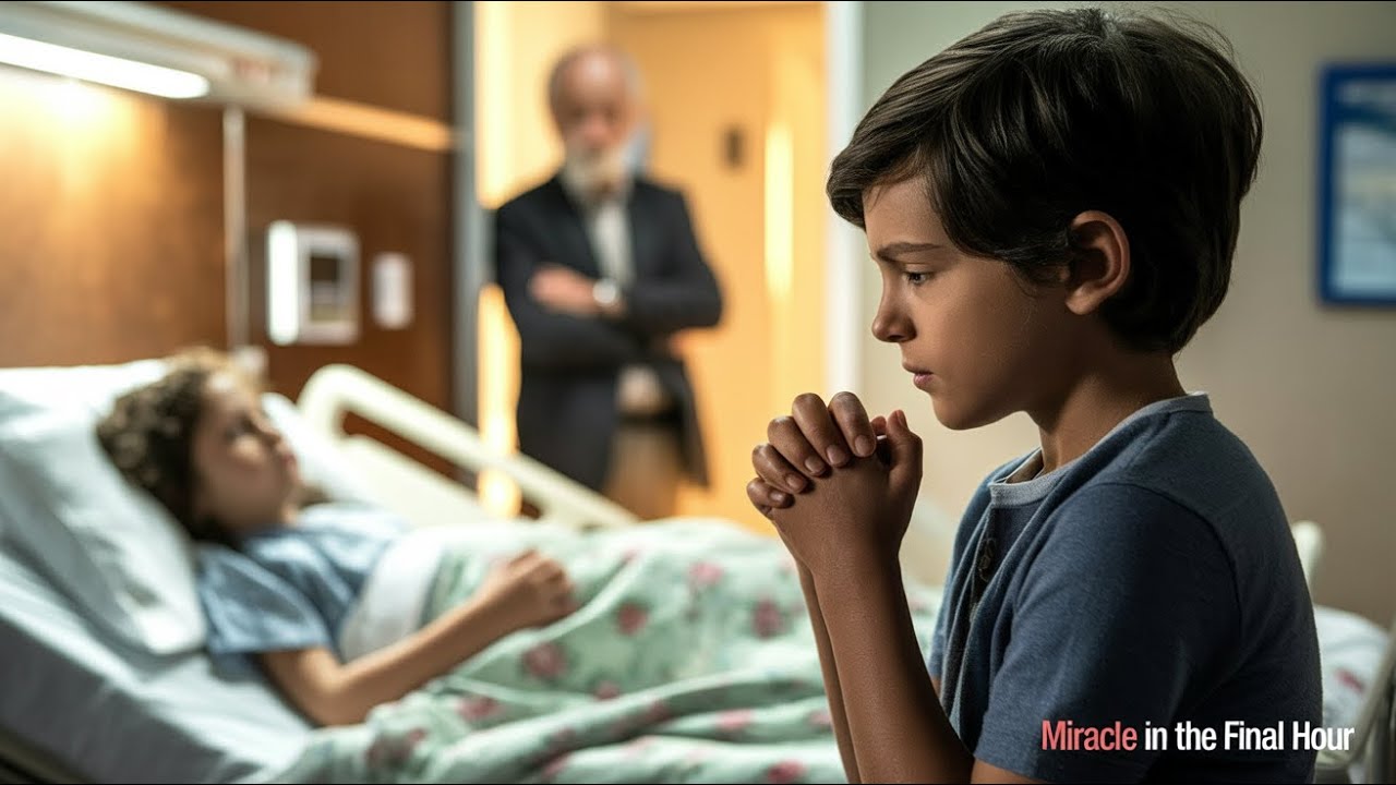 UN HOMME PUISSANT DÉCOUVRE UN ENFANT DE LA RUE PRIANT POUR SA FILLE EN COMA… RÉSULTAT INCROYABLE!