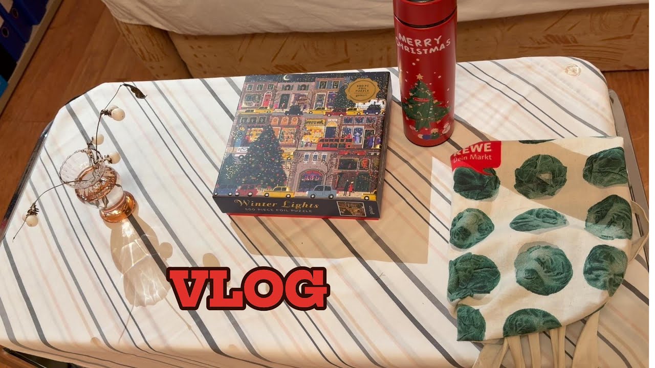 柏林VLOG/冬天的周末从周五下班开始/准备圣诞礼物
