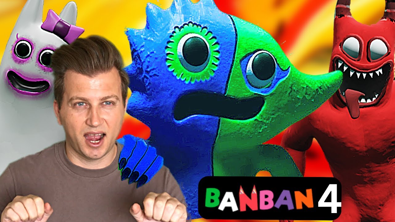 БАНБАН 4 ИМА НОВИ ПО СТРАШНИ ЧУДОВИЩА | GARTEN OF BANBAN 4