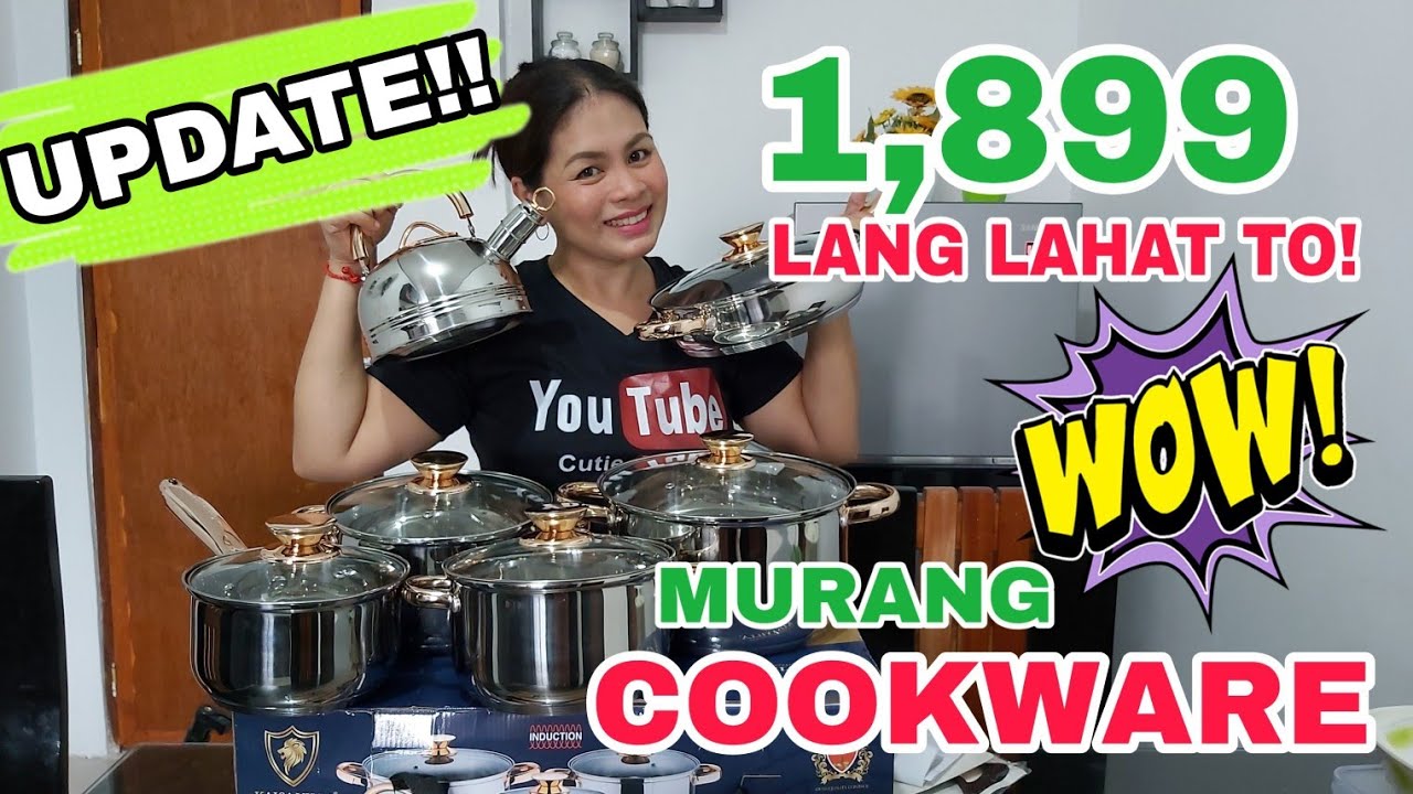 UPDATE!!! MURA AT MAGANDANG COOKWARE SET KAISA VILLA