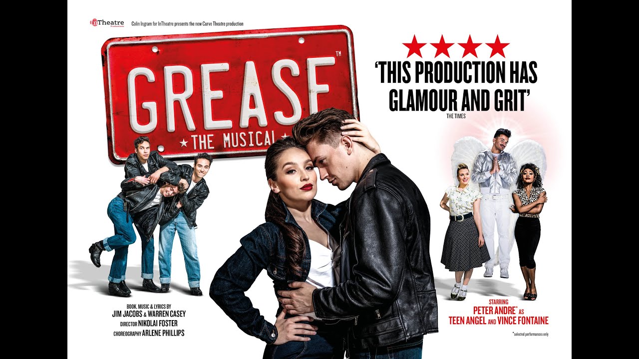 Grease UK tour 2020 Starring Peter Andre