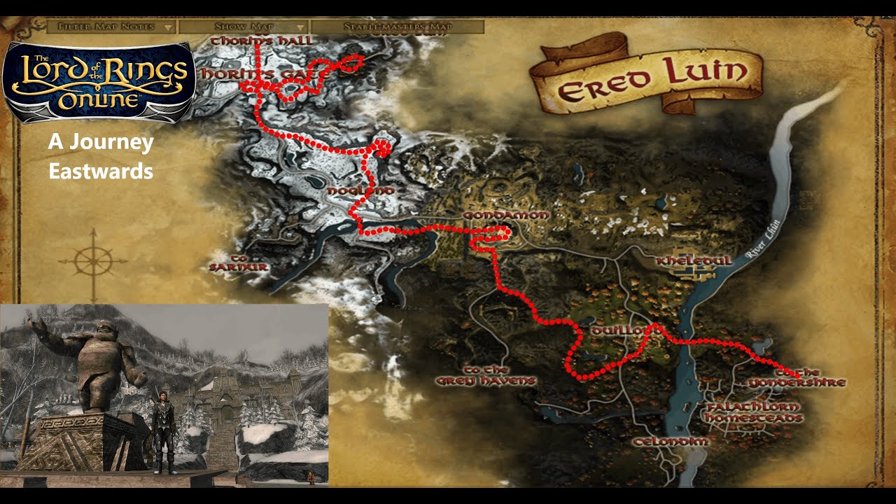 A Long Walk Through Ered Luin | A Journey Eastwards #1 | LOTRO
