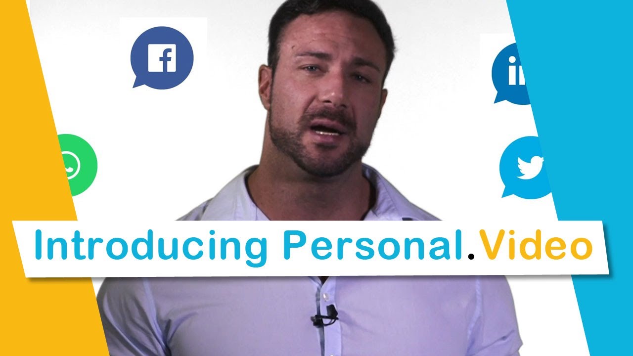 Introducing Personal Video, a Short Video about Who You Are and What You Do