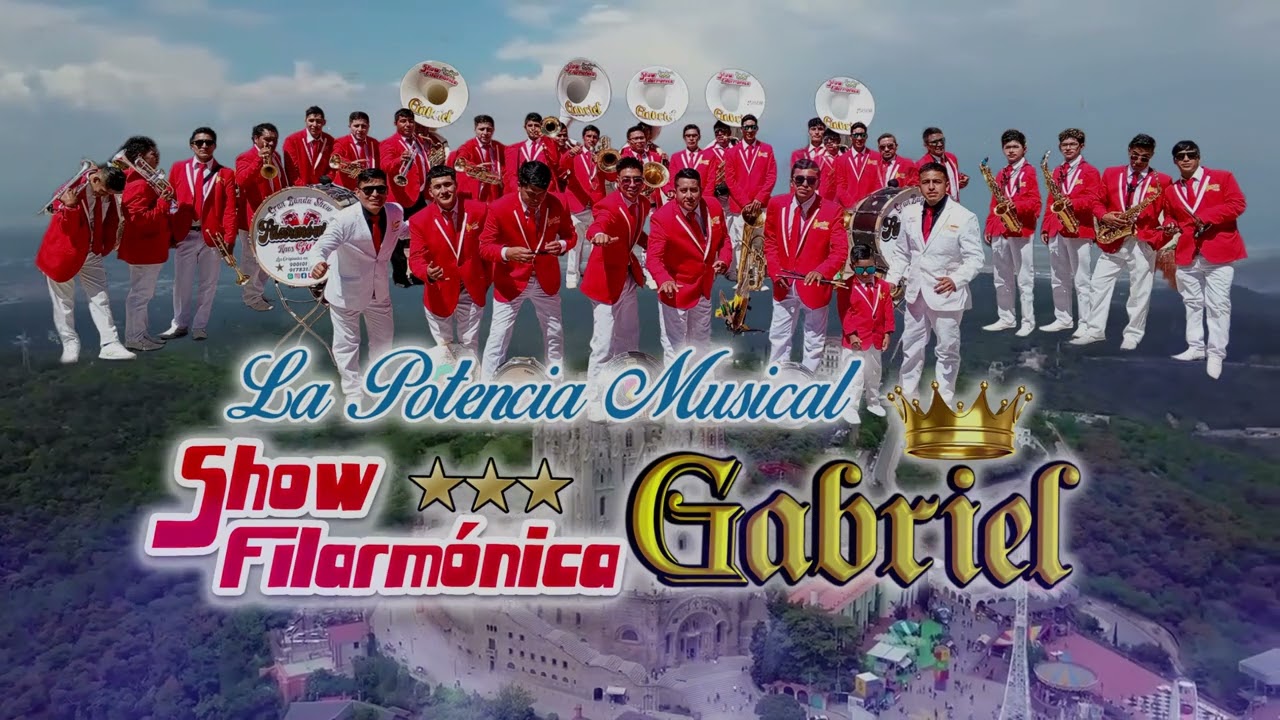 💯GRAN BANDA SHOW FILARMÓNICA HNOS GABRIEL👑 NUNCA PENSE LLORAR, MI DESTINO PRIMICIAS 2025🎉