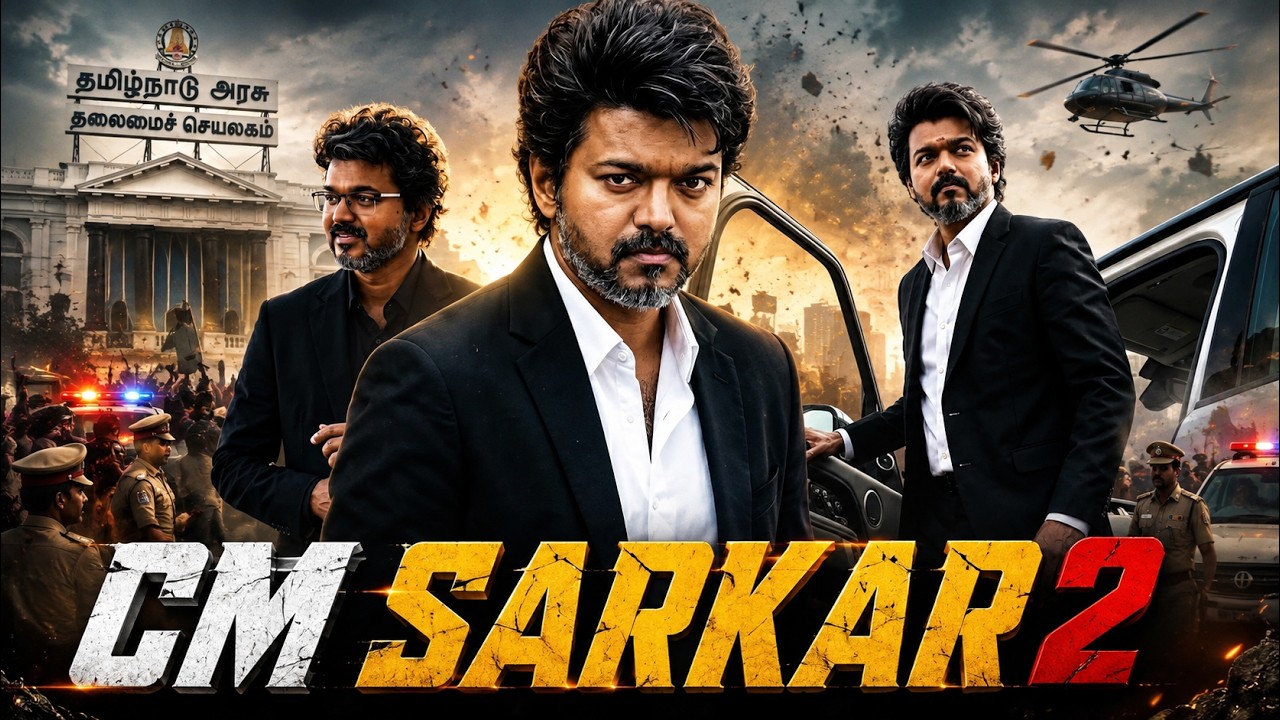 CM SARKAR 2 | Thalapathy Vijay New South Indian Full Hindi Dubbed Movie 2026 |New South Action Movie