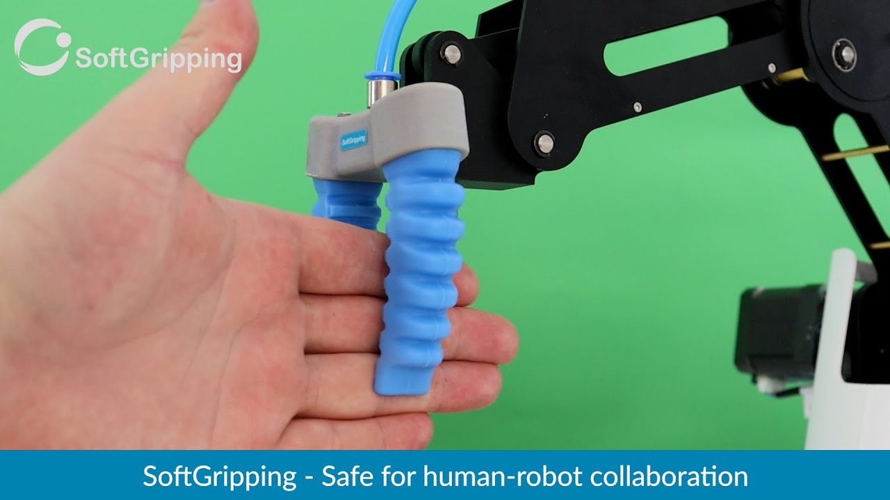 #SoftGripping - Safe for human-robot collaboration [#HRC]