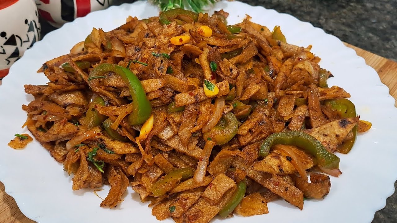 Rat Ki Bachi hui Roti Se Bnaye Korean Snacks Ki Recipe / New N Easy Korean Style Fast Food Recipe 