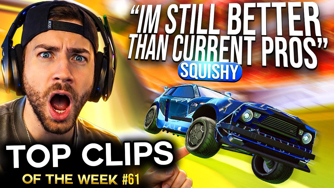 Реакция на САМЫЕ ПРОСМОТРЕННЫЕ клипы недели по Rocket League на Twitch! #61
