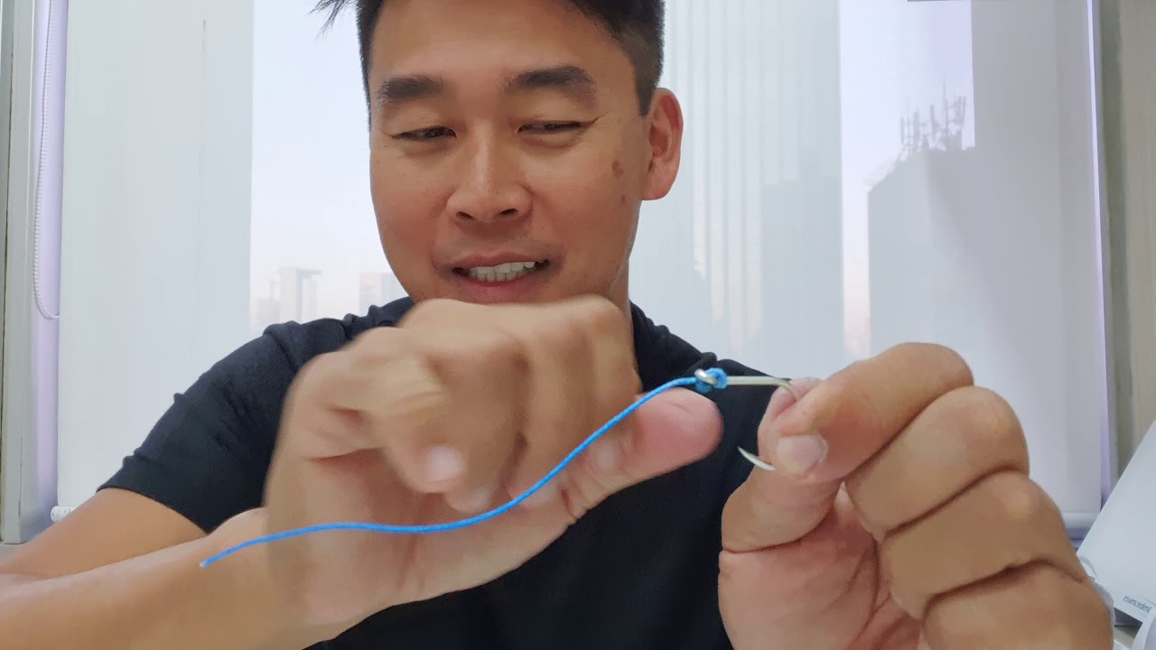 Como montar Assist Hook para Slow Jigging usando anzol com olho