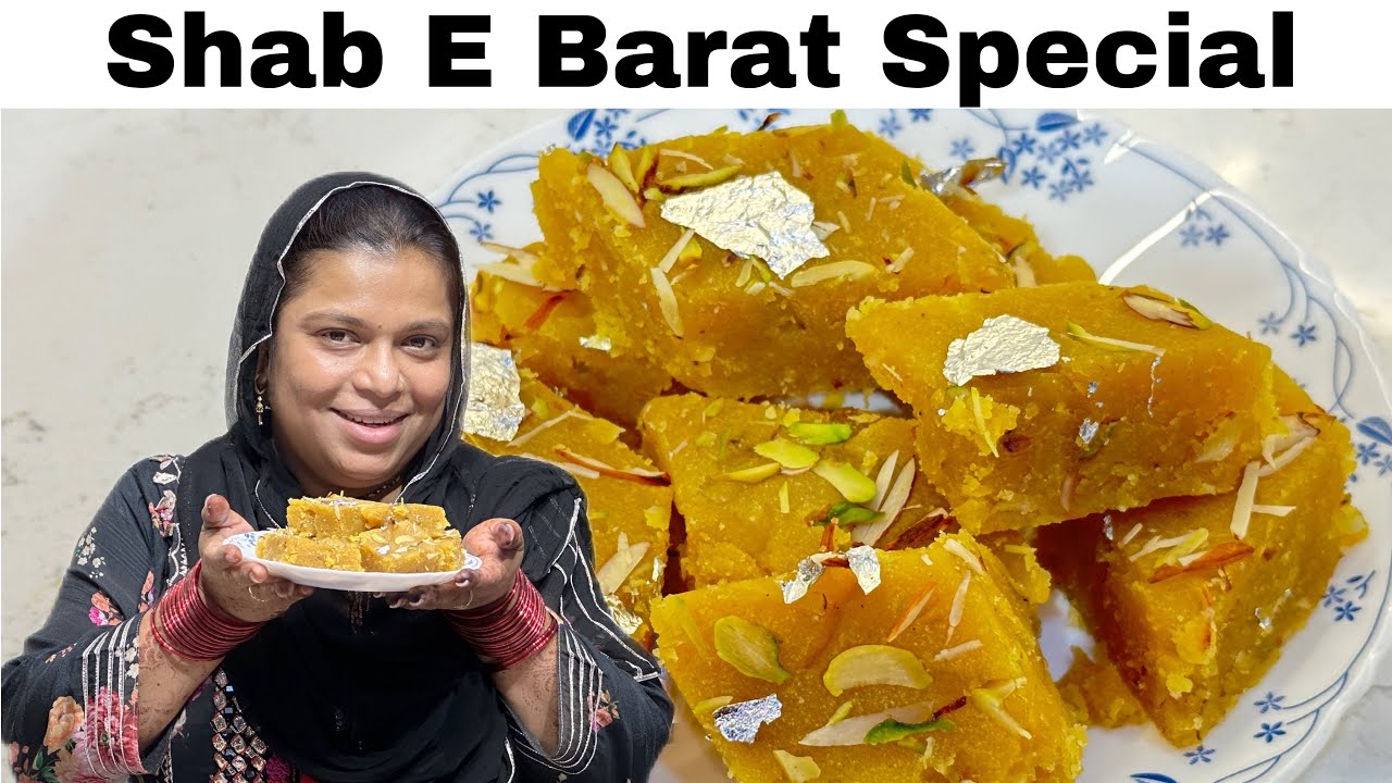 Shab E Barat Special Chane Ke Dal Ki Barfi | Chana Daal Barfi Recipe | Chana Dal Halwa