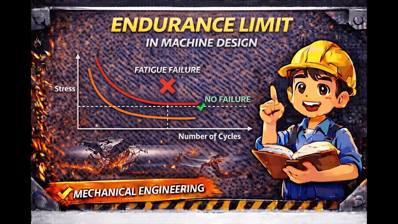 Endurance Limit in Machine Design | Definition + S-N Curve | Easy Explanation