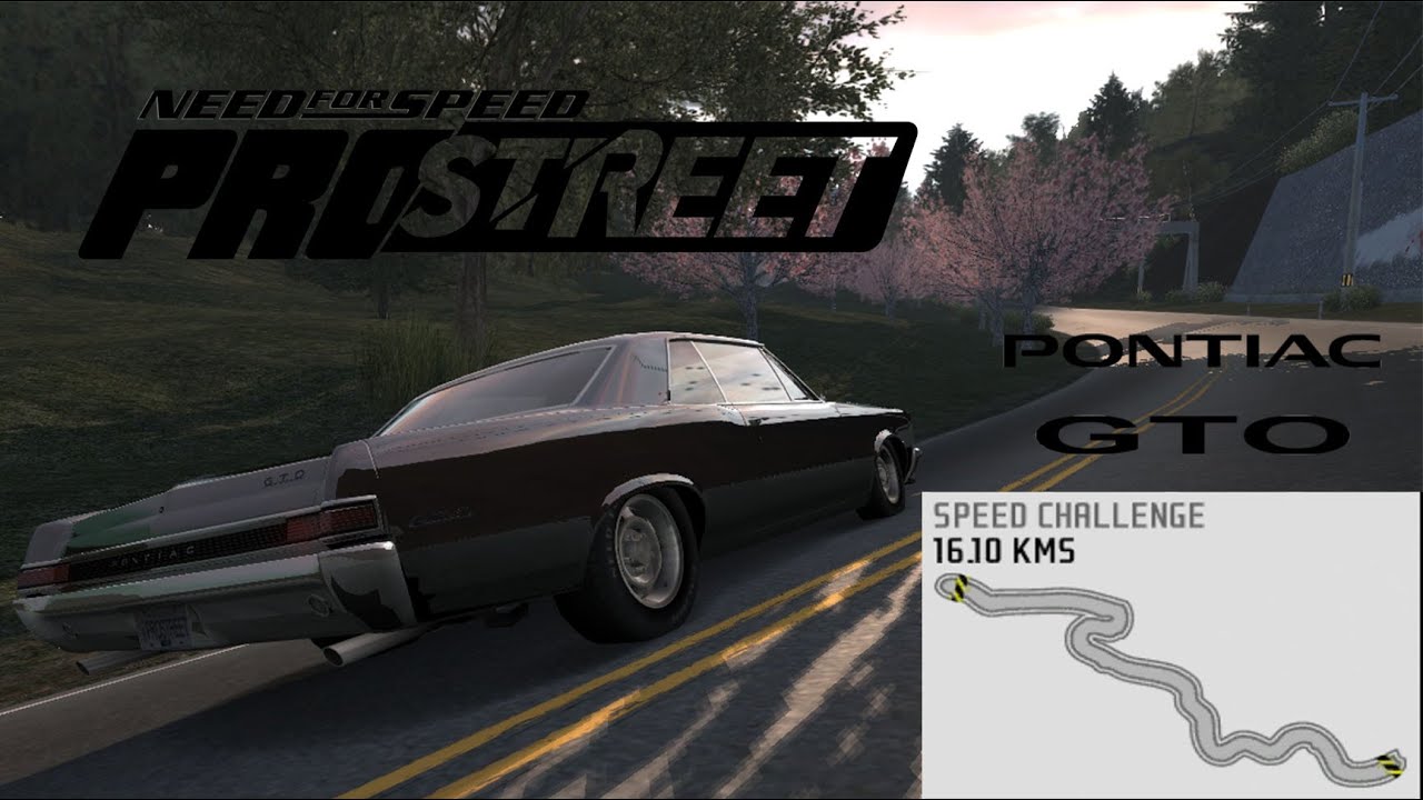 NFS ProStreet: Ebisu - Fukushima C Speed Challenge w/ '65 GTO (2:36.25)