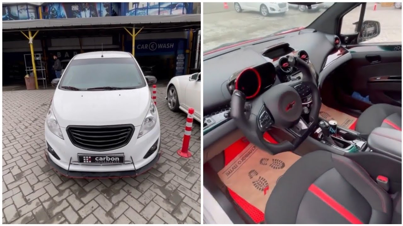 CHEVROLET SPARK TUNING 4170$ SARFLANDI NARXLARI BILAN 🔥🔥🔥 #tuning #spark #avtoshox