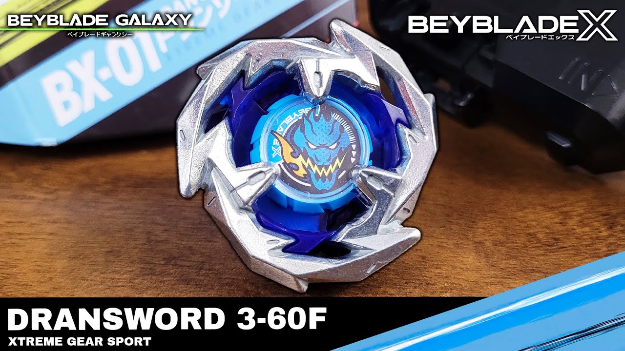 Análise BX-01 DRAN SWORD 3-60F - Beyblade X ベイブレードX