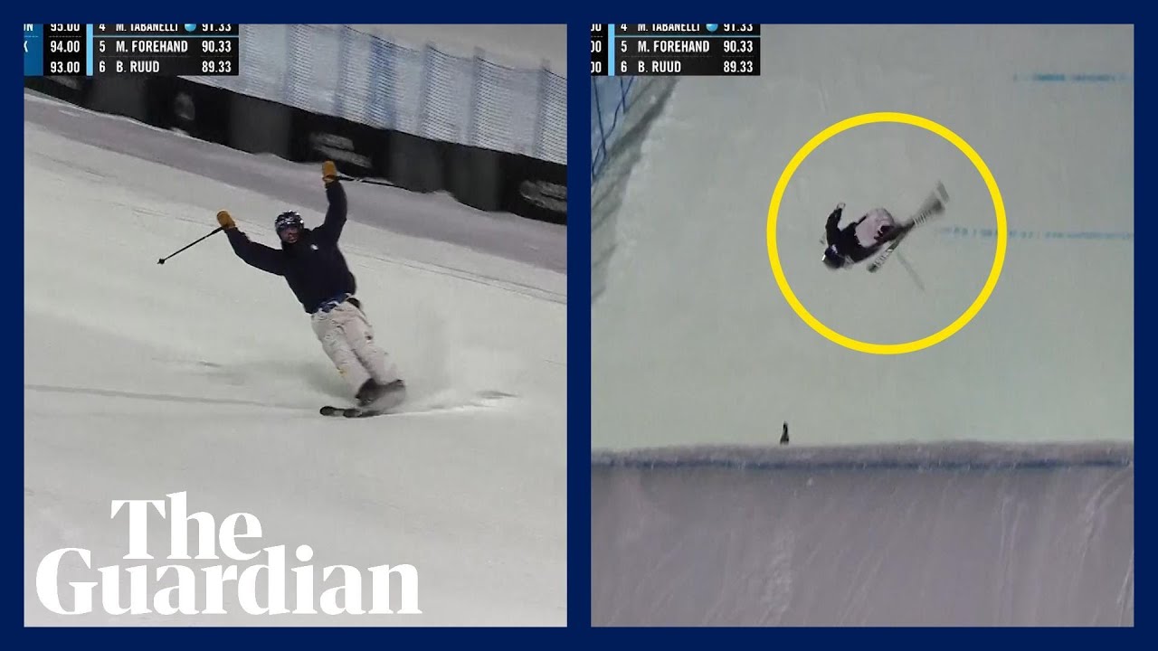Skier and snowboarder pull off 2340 trick for the first time