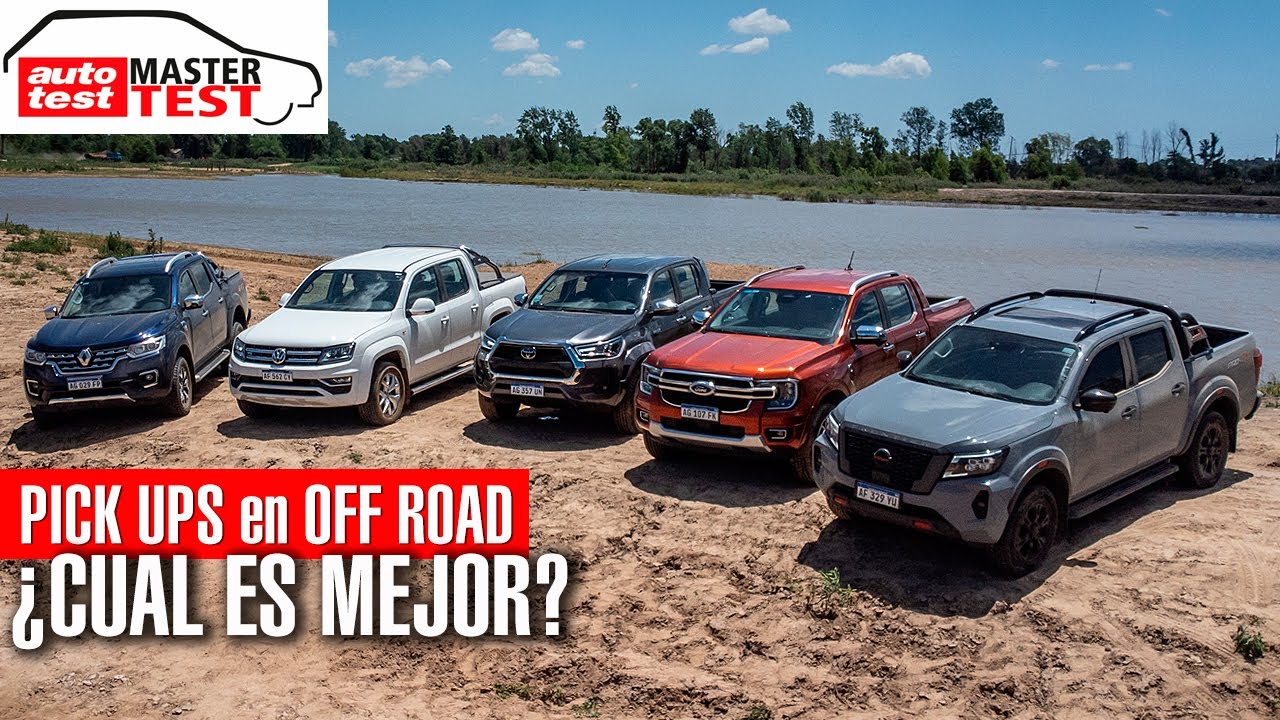 Ranger, Amarok, Hilux, Frontier y Alaskan ¿Cuál es la mejor pick up para el off road?