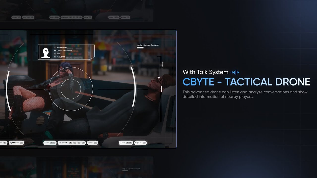 Drone with Talk System [FiveM]