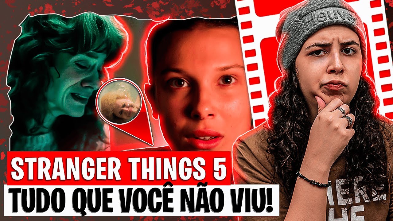 MOSTROU PERSONAGEM M*RRENDO?!  | ANÁLISE DETALHADA DO TEASER DE STRANGER THINGS 5