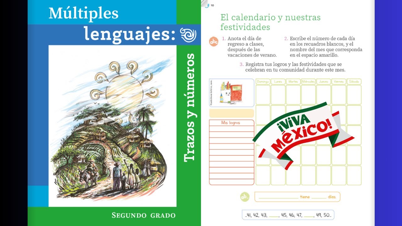 El calendario de nuestras festividades (septiembre) pág. 11 - Múltiples lenguajes: trazos y números
