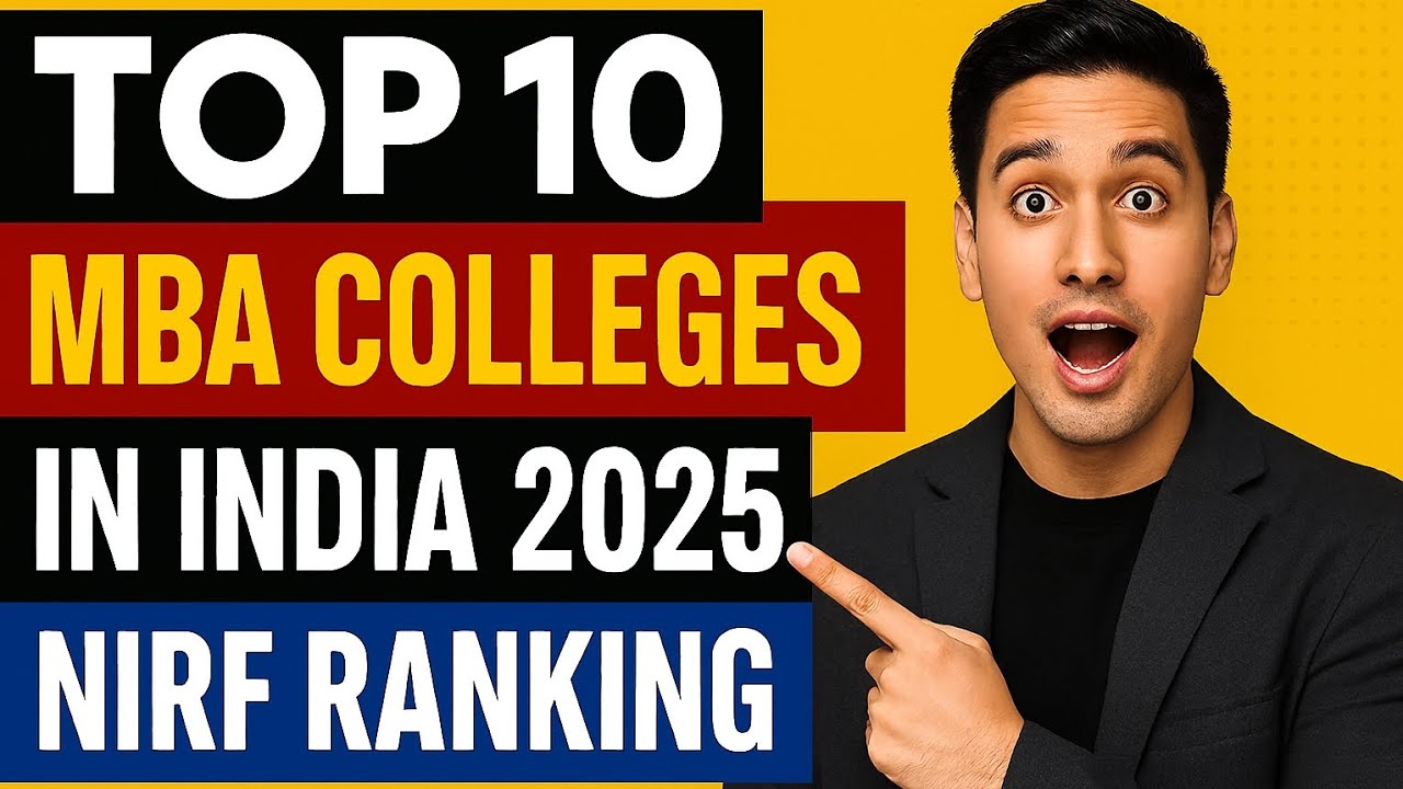 Top 10 MBA Colleges in India 2025 🔥 | NIRF Ranking | Best B-Schools Revealed!