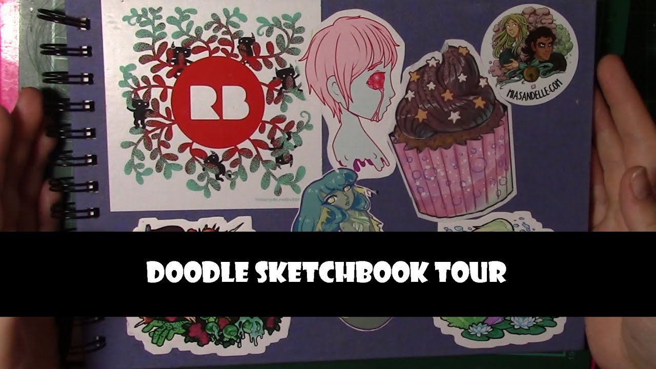 Doodle sketchbook tour