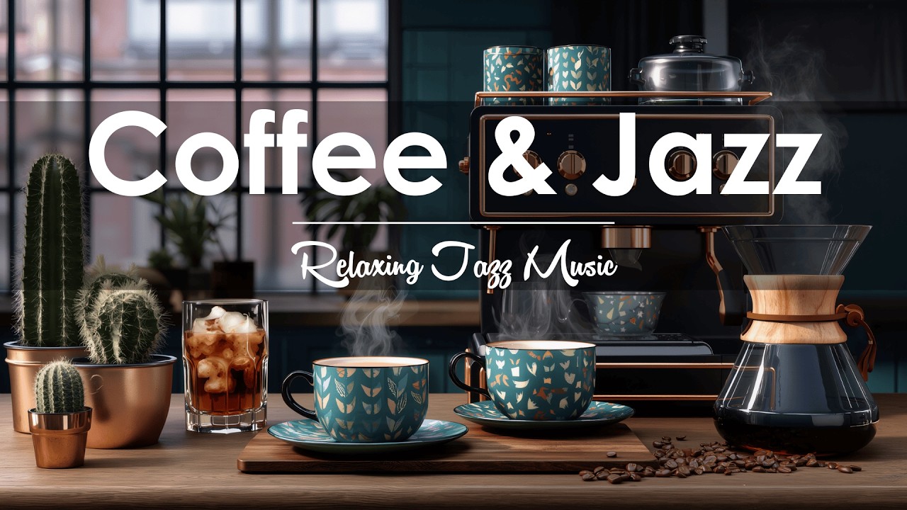 Relaxing Jazz Coffee ☕ Relaxing Jazz Instrumental Music for Study, Focus & Good Mood