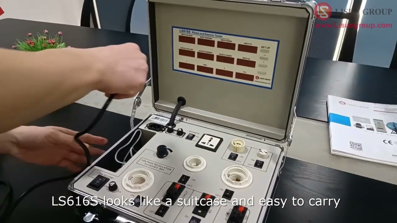 The Fast Photo-Electric Brightness Test Meter can test the lighting effect of lamps - LISUN