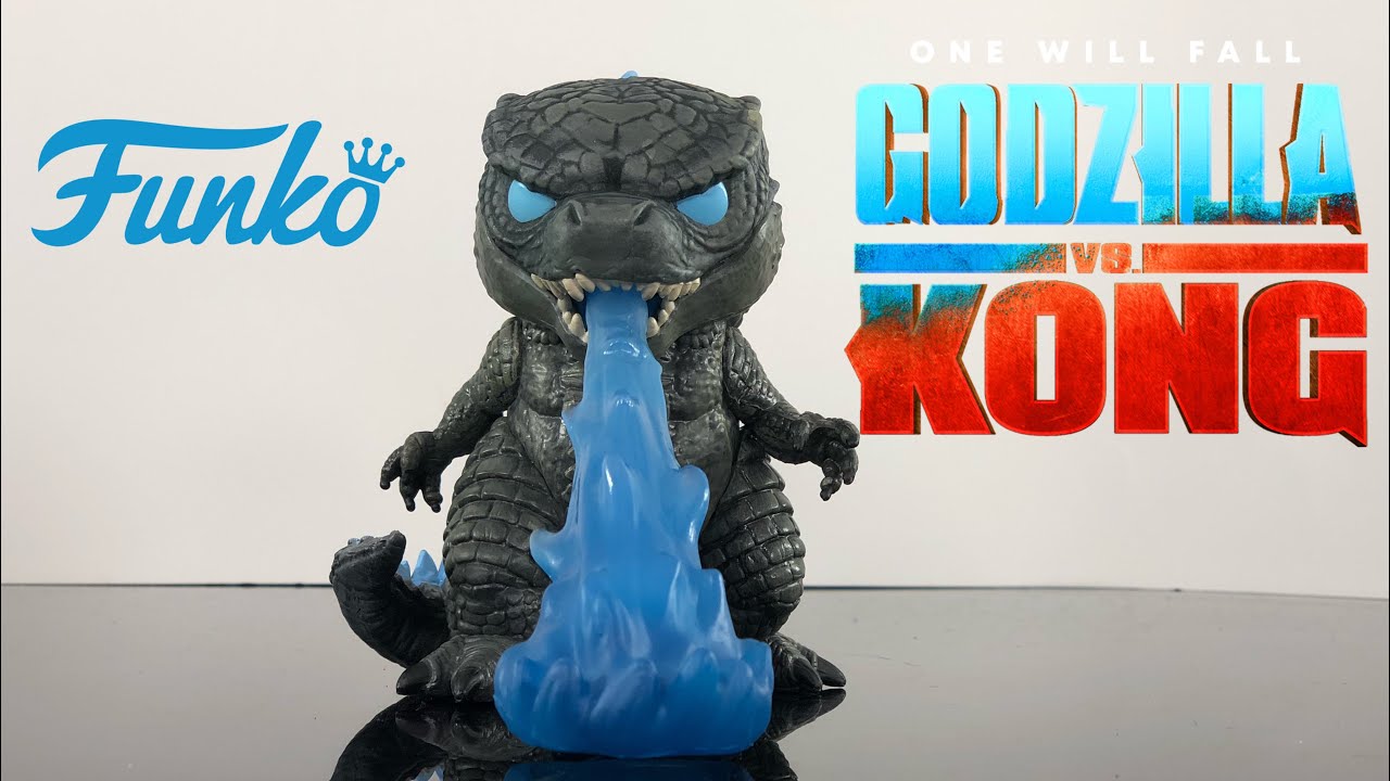 Funko POP Godzilla VS King Kong Glow in the dark Heat ray Godzilla exclusive review