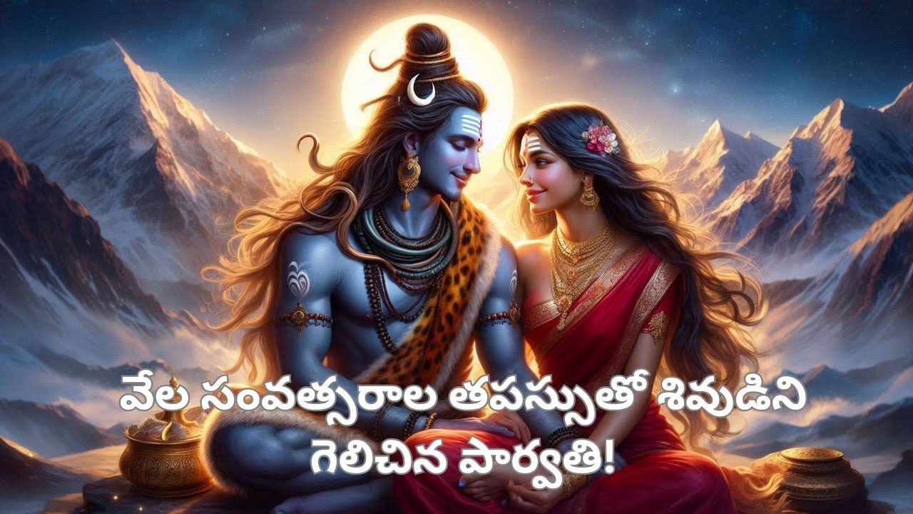 “వేల సంవత్సరాల తపస్సు… 🔥”శివుడిని గెలిచిన పార్వతి!