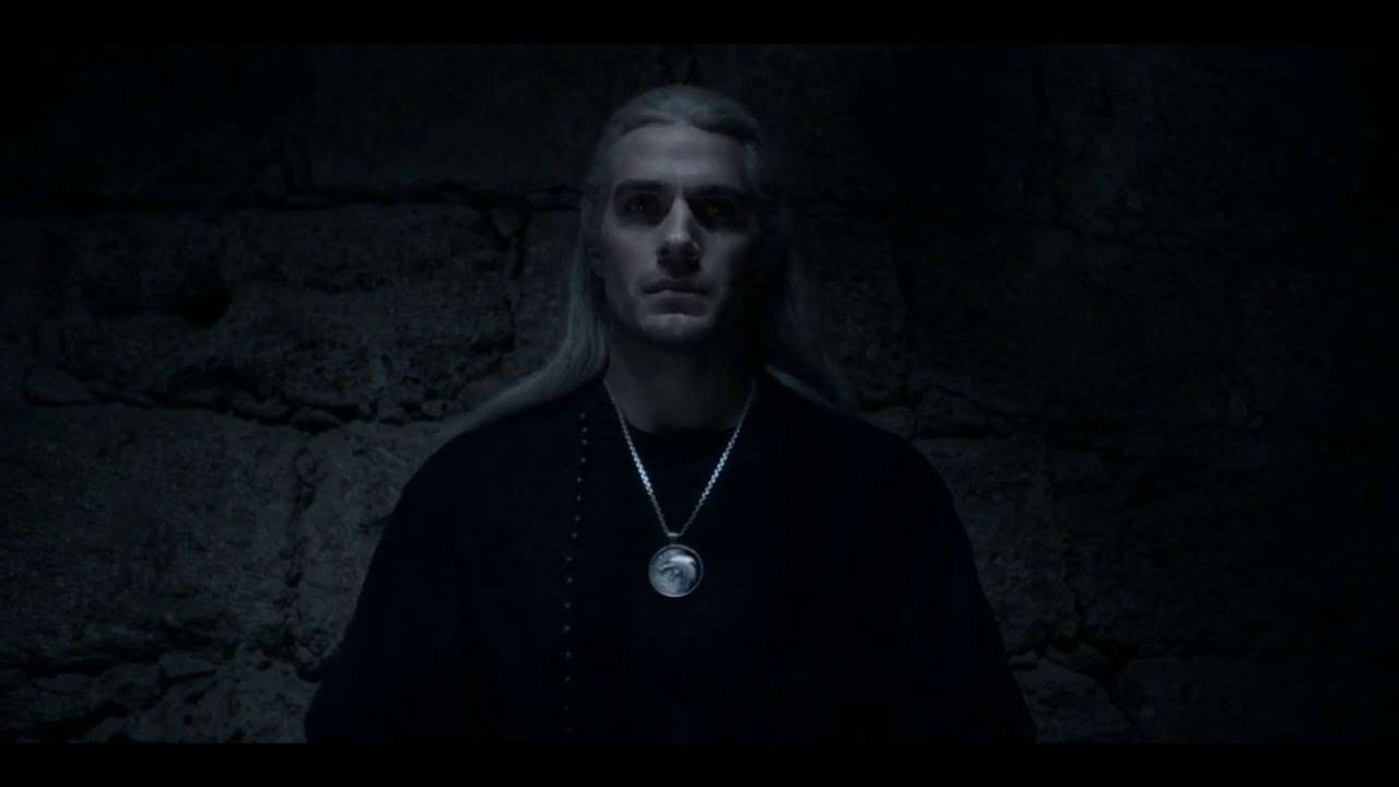 Geralt meditating in prison, then escapes! 1x07  720 X 720