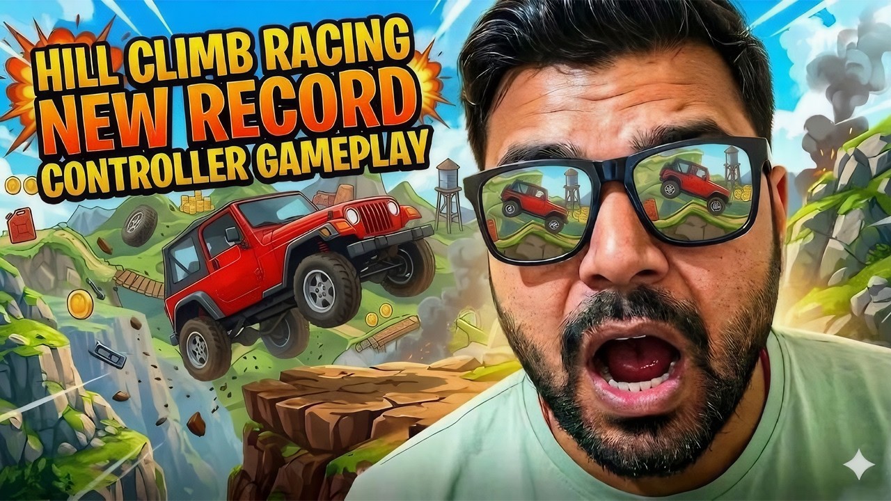 Hill Climb Racing Controller Pro Gameplay💥#viral #shorts #shortvideo #hillclimbracing #hcr #hcrlive
