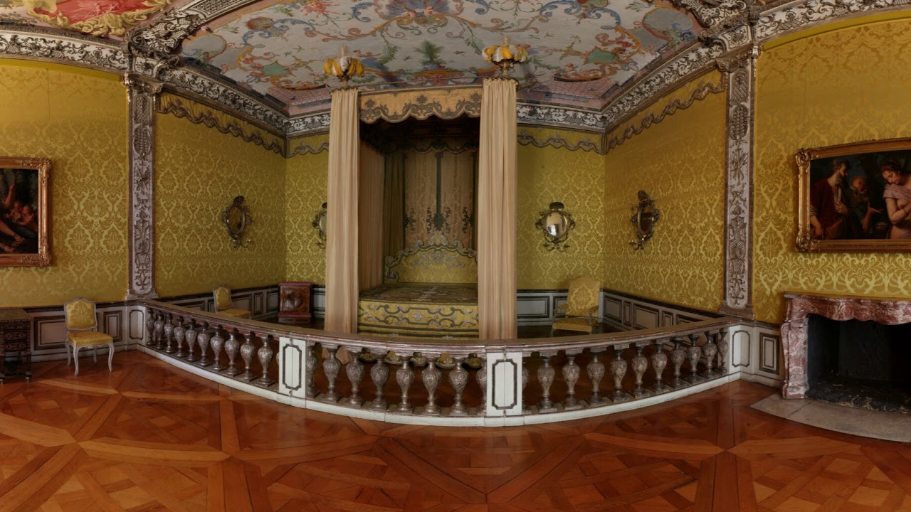 Neues Schloss Schlei&szlig;heim (Rundgang im 360&deg; Video)