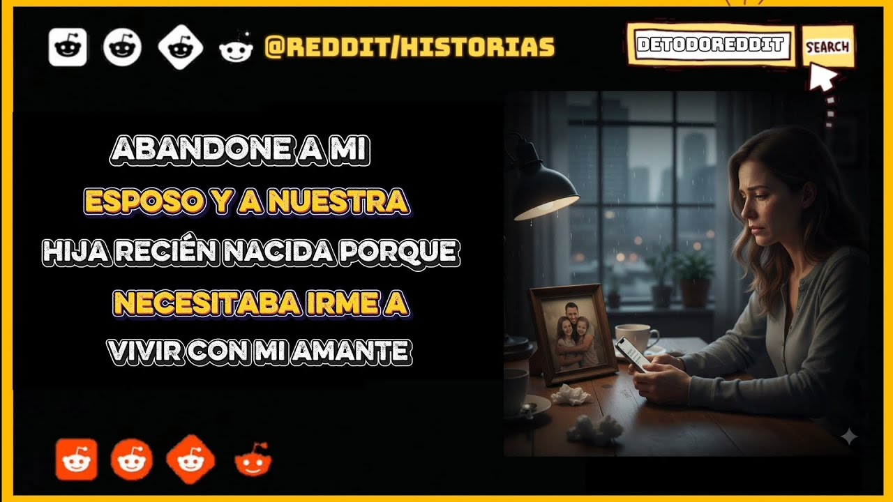 Abandon&eacute; a mi esposo y a nuestra hija reci&eacute;n nacida porque necesitaba irme a vivir con mi amante. 