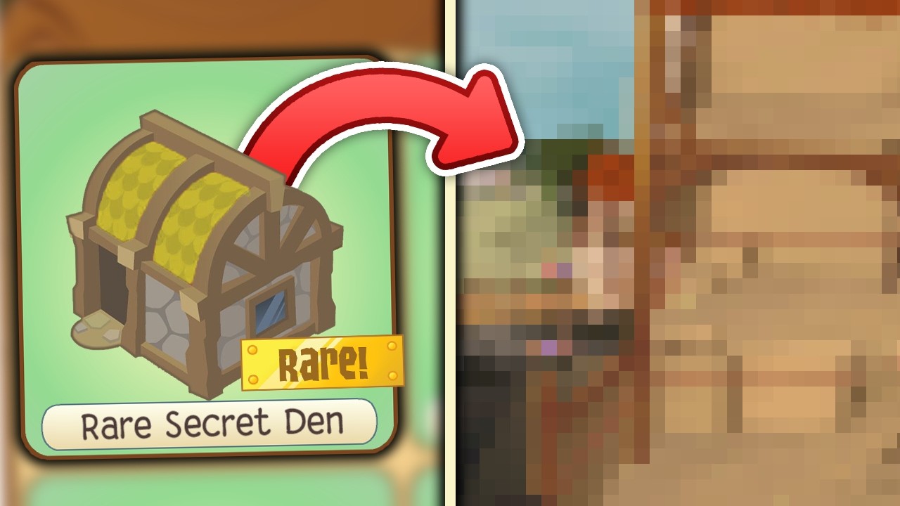 The Rarest Dens in Animal Jam