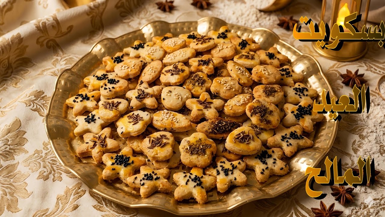 طريقة عمل بسكويت مالح هش وخفيف بمقادير مضمونة 100% 🧈✨| سهل وسريع ❤  #عيد #بسكويت #مالح 