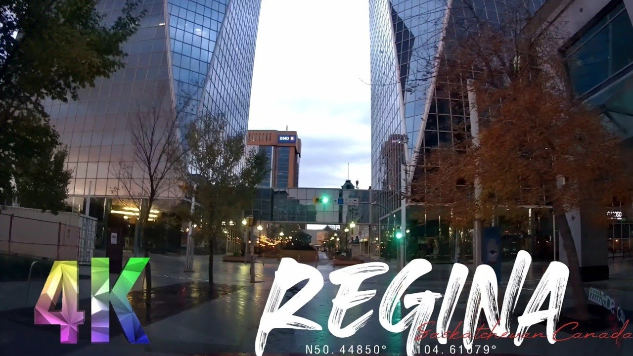 Regina Saskatchewan Canada 4K