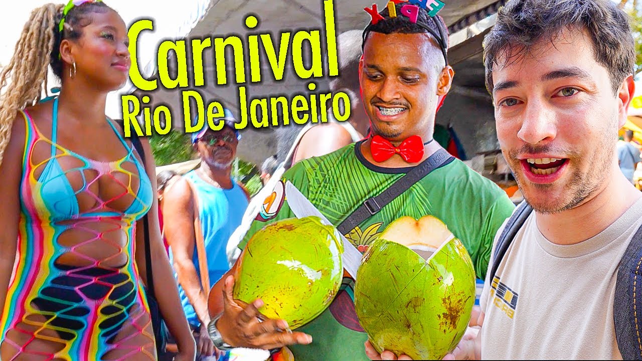 Brazil's Carnival Street Food MADNESS 🇧🇷 Rio De Janeiro Food Tour with @Rio4Fun - Gui & Rafa