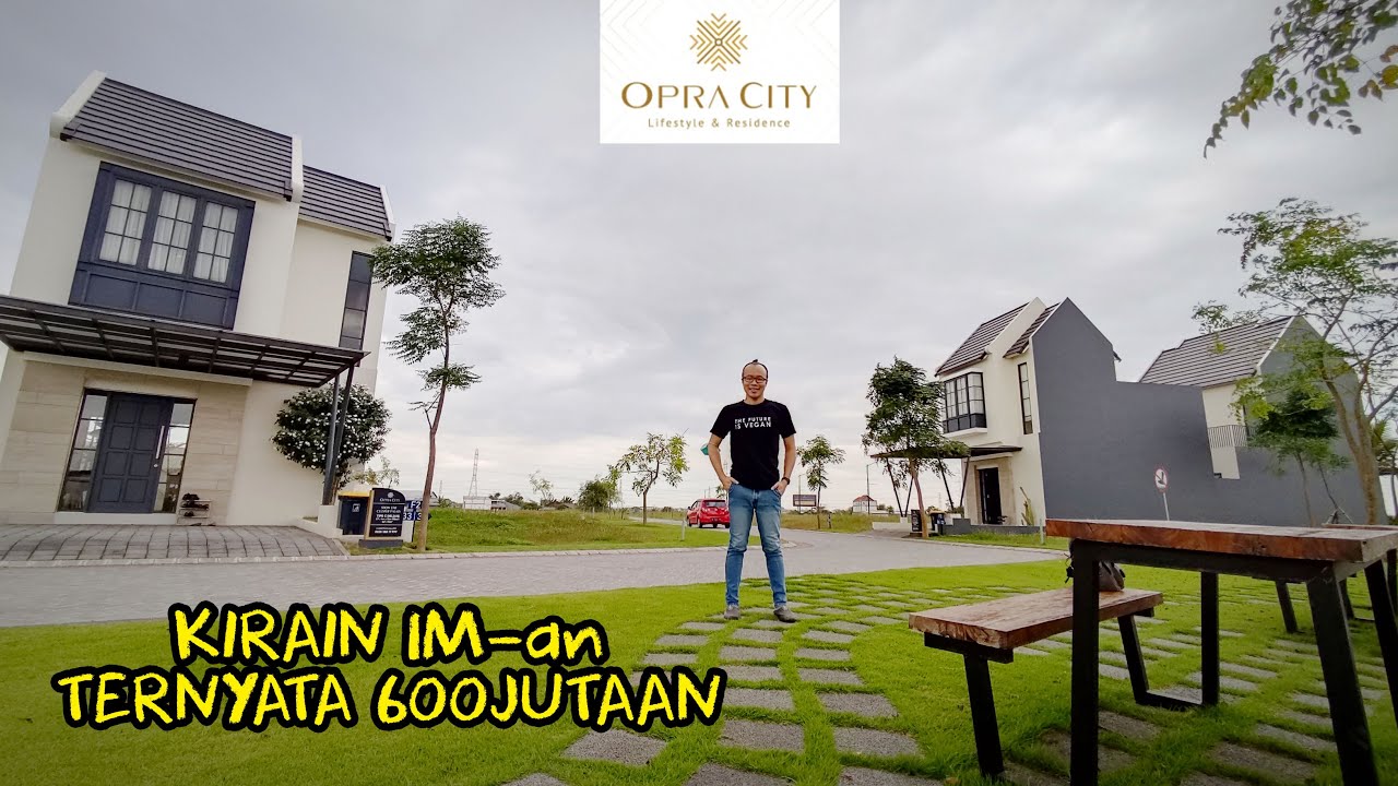 600 Jutaan Rumah Modern Lingkungan Nyaman Rasa Rumah 1M OPRA City, Raya Kepatihan, Menganti, Gresik