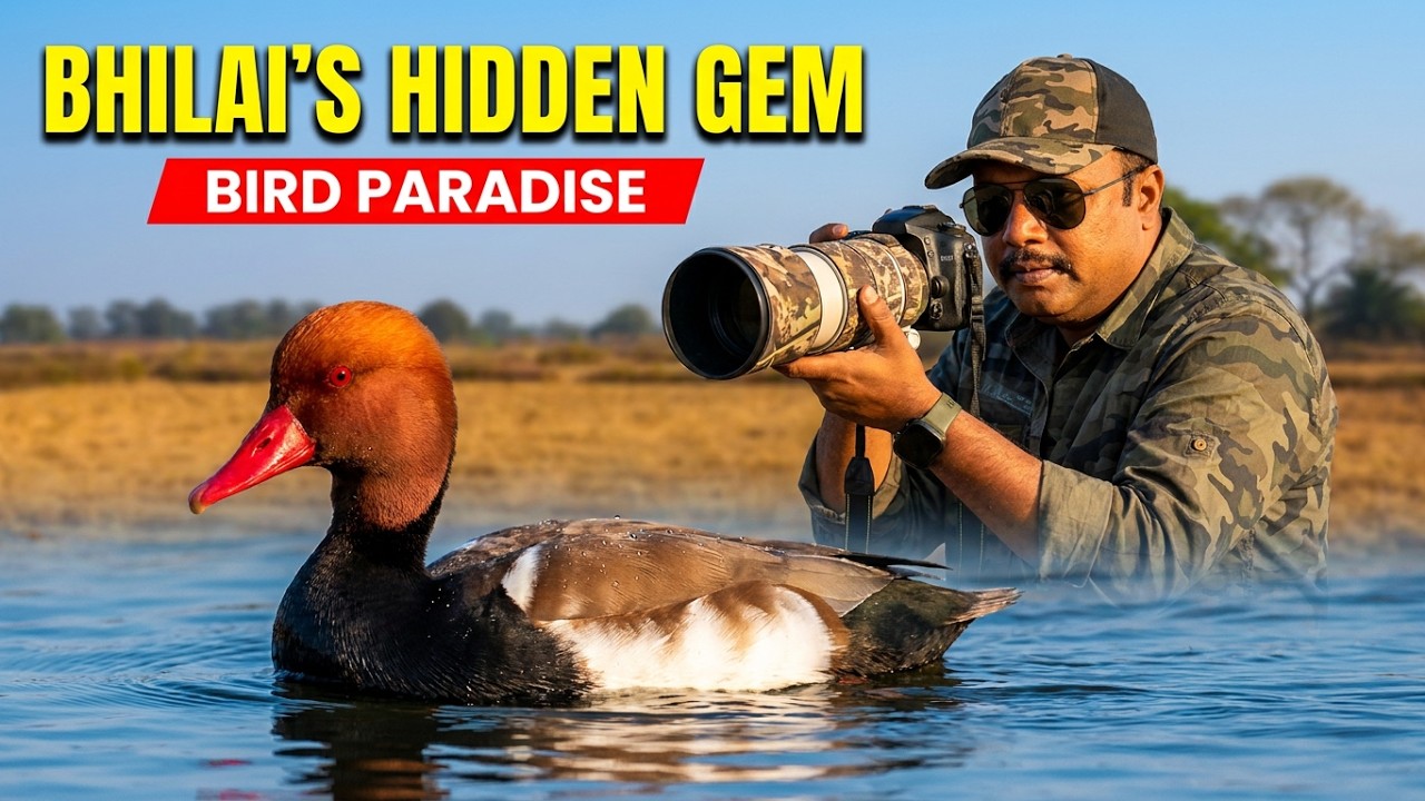 Beautiful Birds of Bhilai Chhattisgarh 🐦 | Rare Bird Species | Wildlife Photography (Hindi)