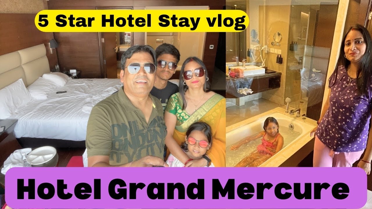 Luxury stay in Agra ||Hotel Grand Mercure Agra || Taj View Sweet room Tour Dinner & Buffet Breakfast