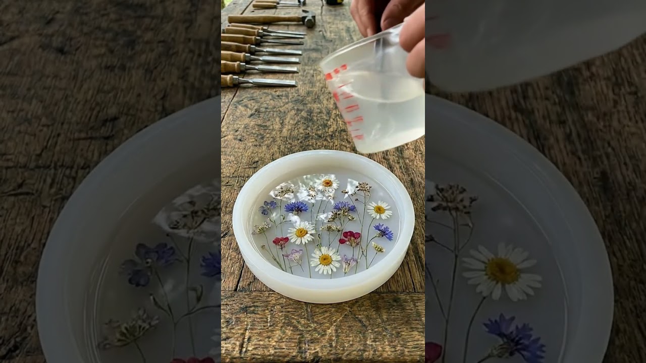 This epoxy light fixture is fantastic 😍💎#epoxy #epoxyresin