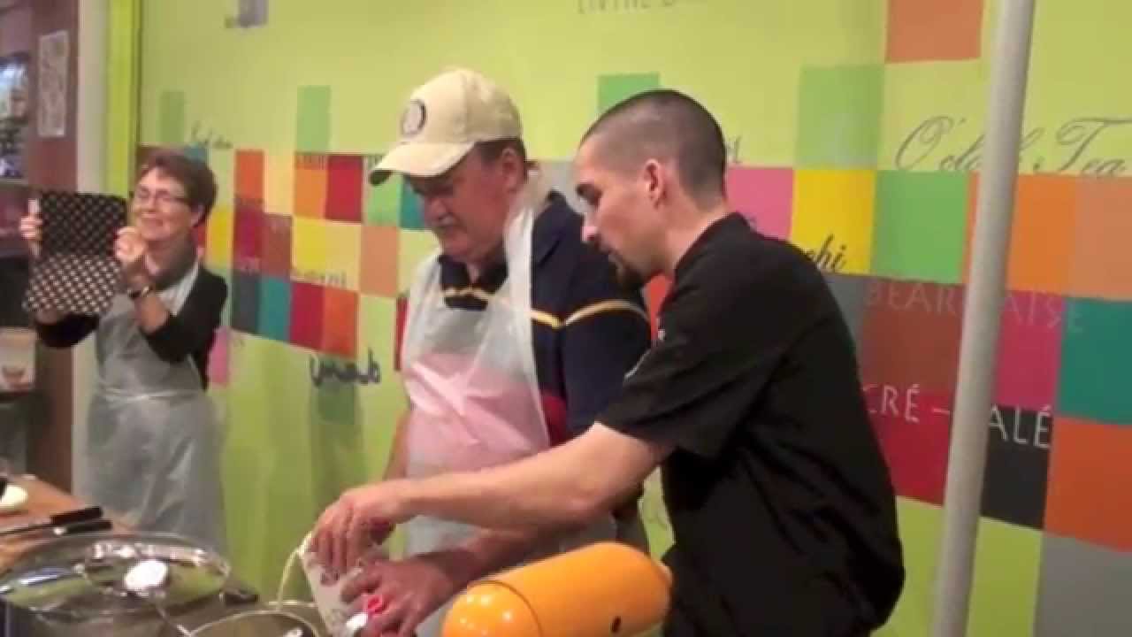 AMA Waterways - Cooking class in Lyon, France