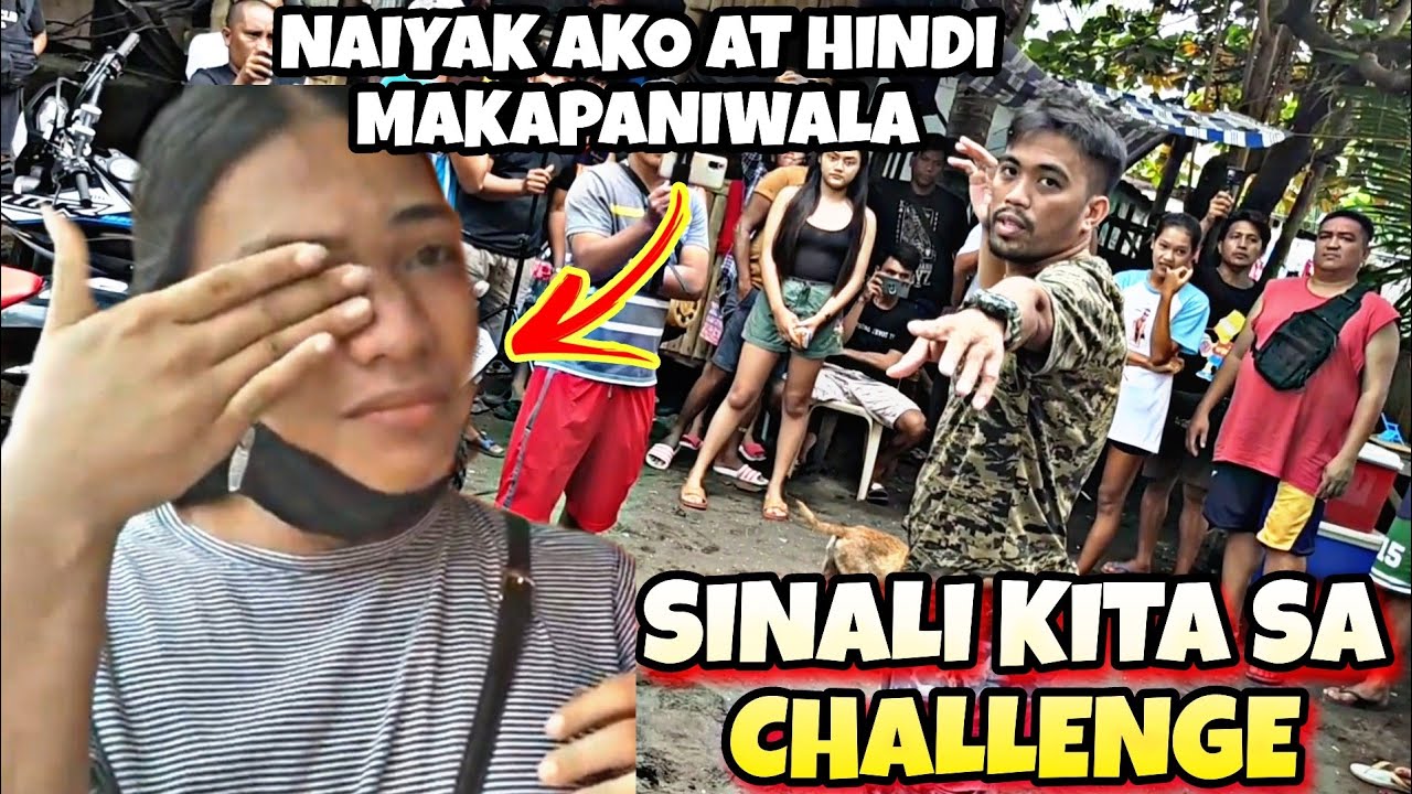 PASOK AKO SA PA CHALLENGE NI JAPER SNIPER SA BUCANA VLOGGERS