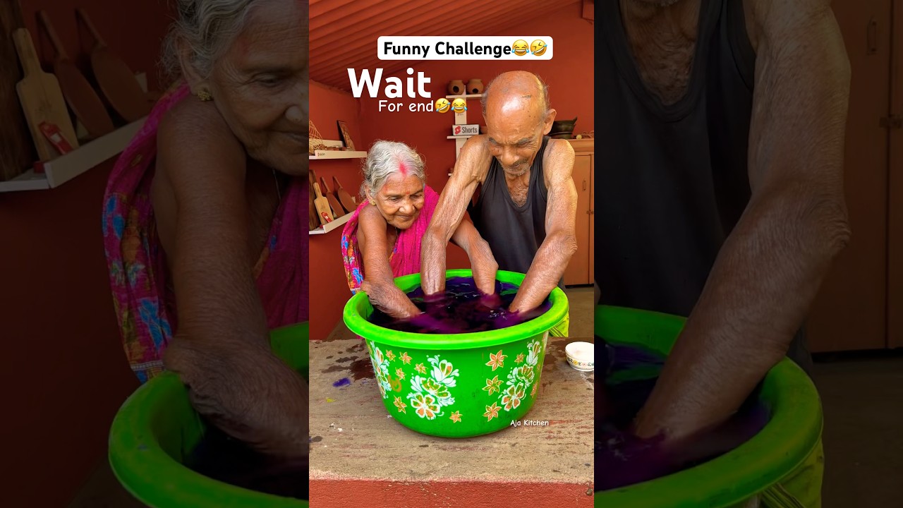 Blue water 💦 Challenge 🪙 Funny Challenge 🤣😂