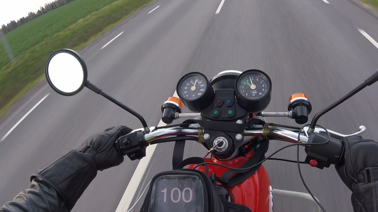 Тест спидометра, тест скорости Gps Jawa 350 638-00