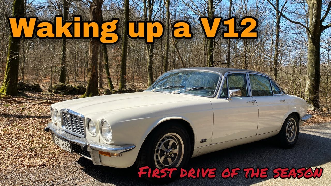 Waking Up The V12 - First Drive of the Season in my 1977 Jaguar XJ12